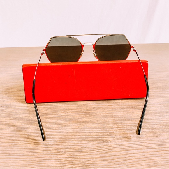 Fendi- Eyeline Aviator Sunglasses - Picture 11 of 15